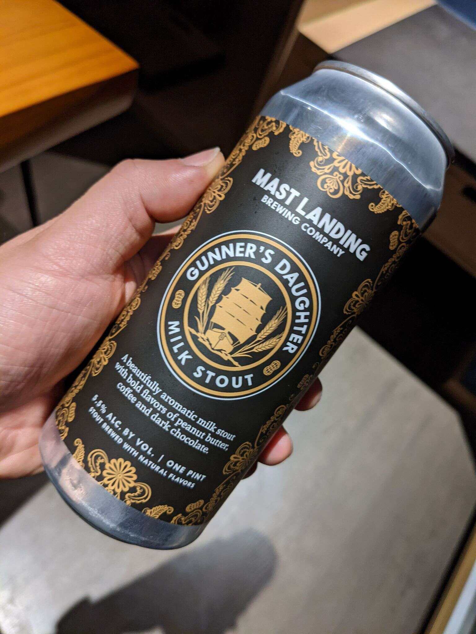 Mast Landing Gunner's Daughter Milk Stout 20210303 164538138